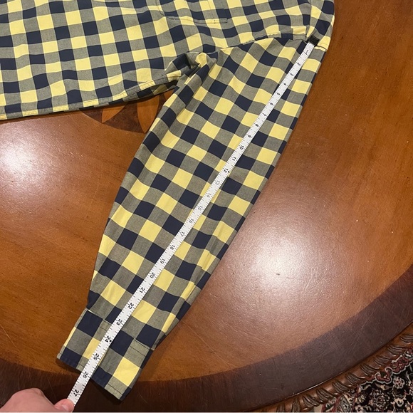 SOLD Southern Tide Spray Avenue Buffalo Check Long Sleeve Button Up Shirt Yellow - Picture 13 of 14
